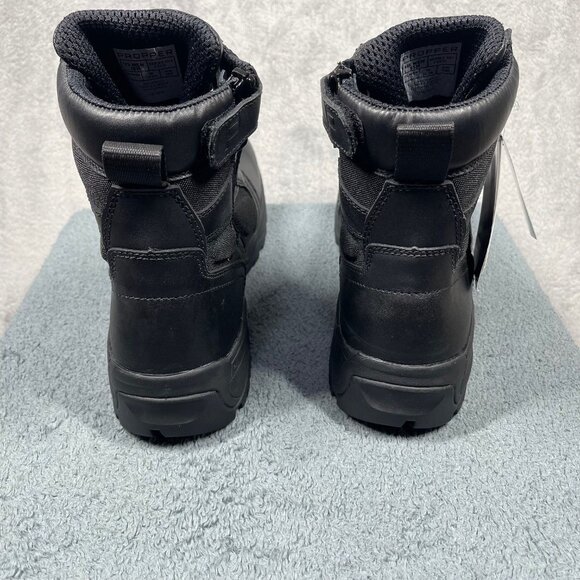 Propper Mens Size 15M Series 200 F4510 6" Side Zip Boot Vibram Outsole NWT Black - Picture 5 of 8